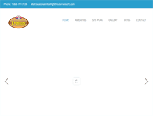 Tablet Screenshot of lighthouservresort.com